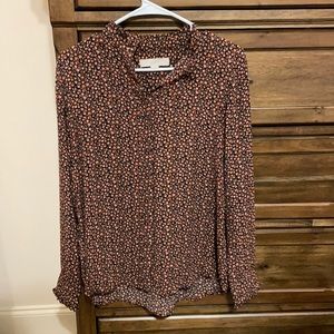 Loft floral blouse
